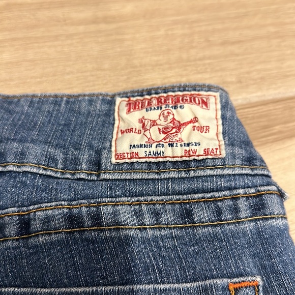 True Religion jeans shorts size 27 style Sammy - Picture 5 of 6